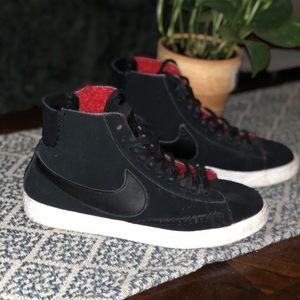 Nike fur lined blazers